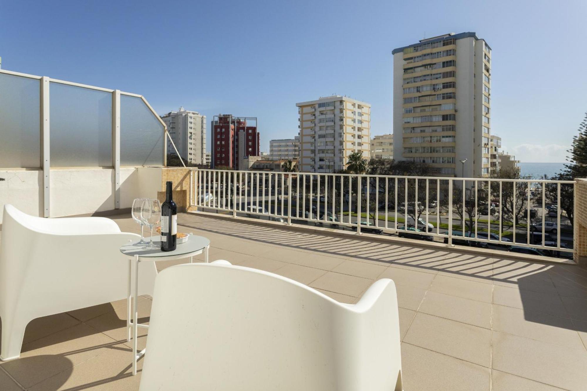 New! Quarteira Sea View Apartment Exterior photo