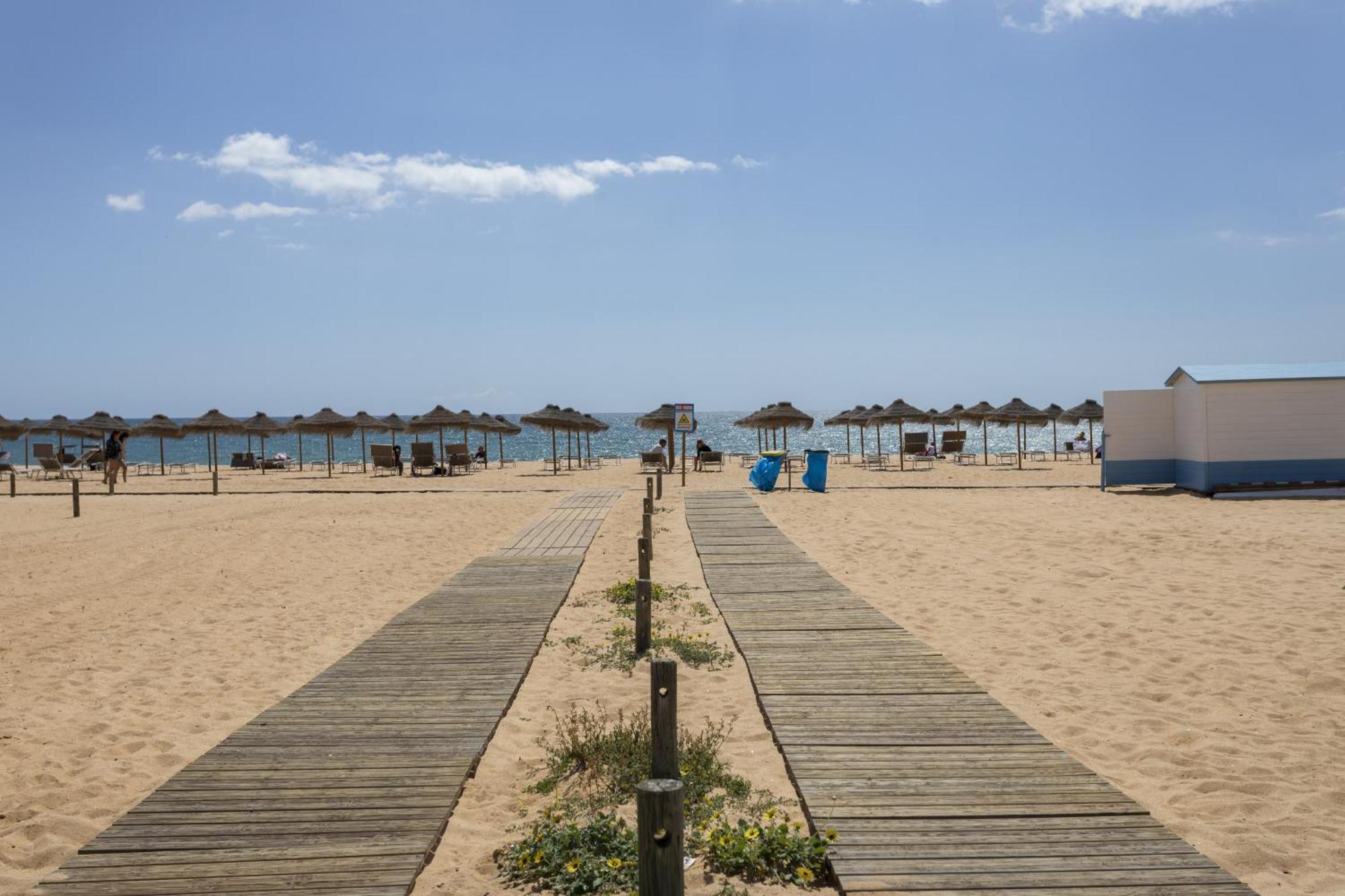 New! Quarteira Sea View Apartment Exterior photo